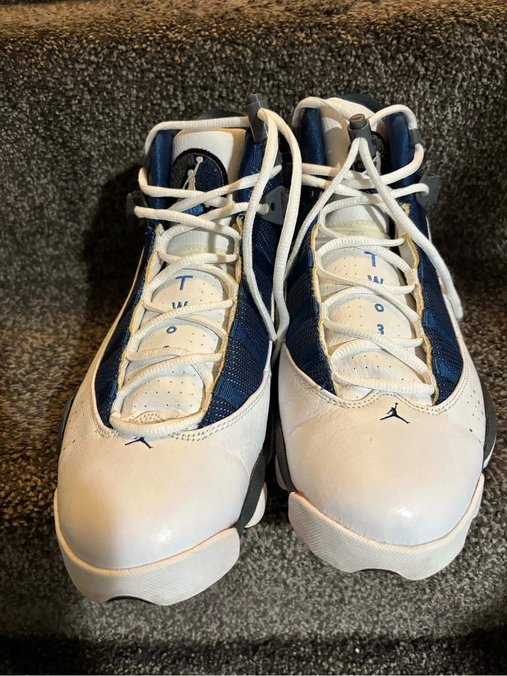 Jordan Sneakers 6 Rings Flint Mens Size 12 excellent condition authentic